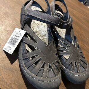 New~Jambu Sport Charcoal Walking Sandals Women’s 7.5!